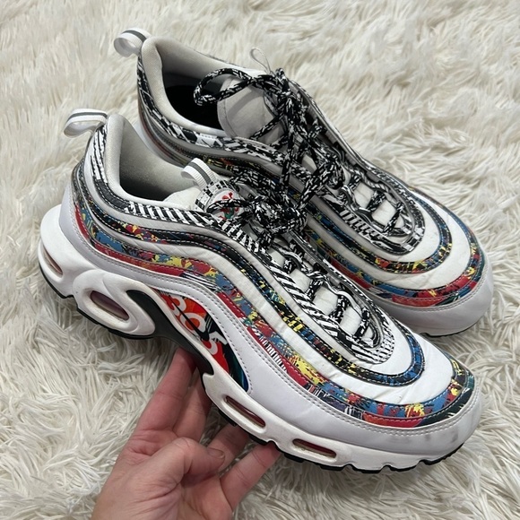 Nike AIR MAX PLUS 97 'CITY PRIDE MIAMI - size 12 - Picture 1 of 9